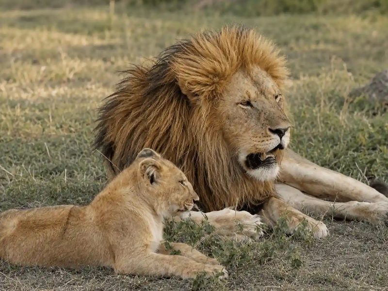 Ngorongoro Crater — lions