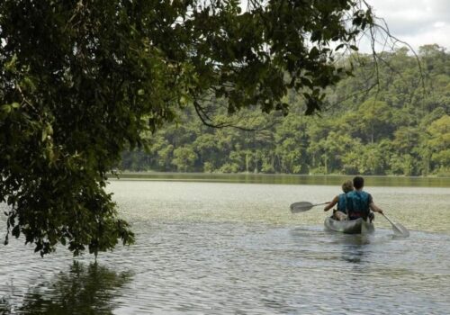 Canoeing and Forest Walk in Lake Duluti